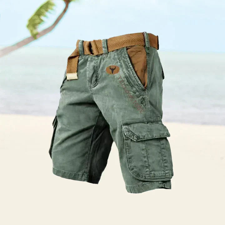 Travis - Durable Cargo Shorts for Men