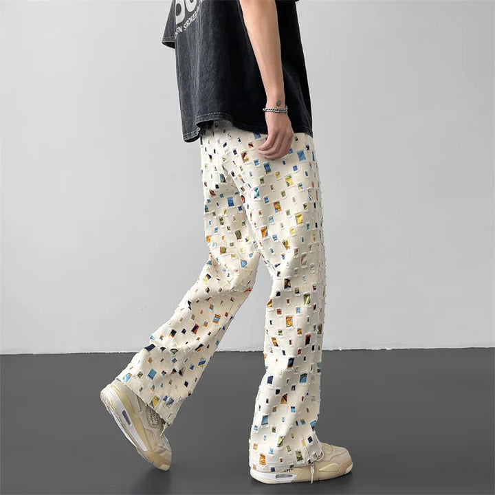 Mosaic Straight Fit Pants