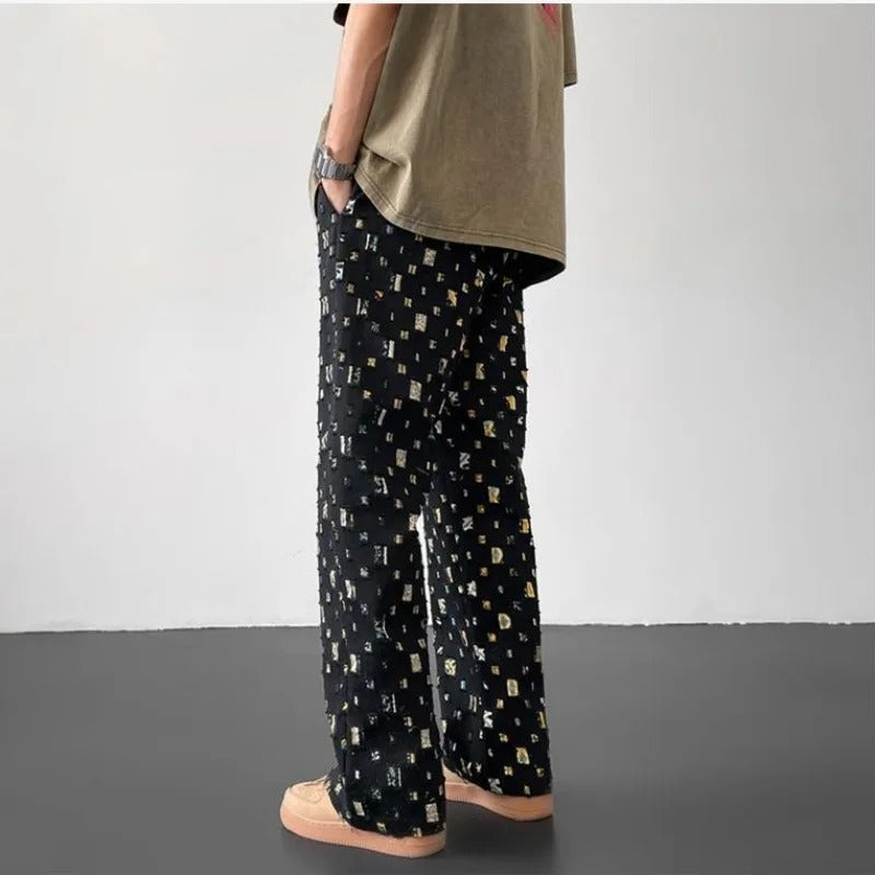 Mosaic Straight Fit Pants