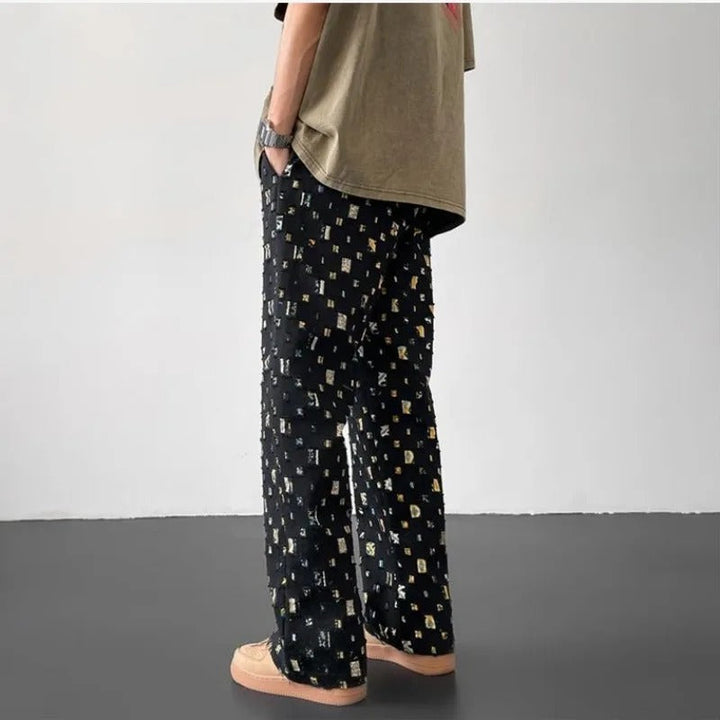 Mosaic Straight Fit Pants